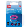 Occhielli con rondelle [15 pezzi | Ø 14 mm] | Prym – pink/argento effetto metallizzato,  thumbnail number 1