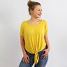 FRAU BILLE - camicia casual annodata in vita con maniche a risvolto, Studio Schnittreif | XS - L,  thumbnail number 5