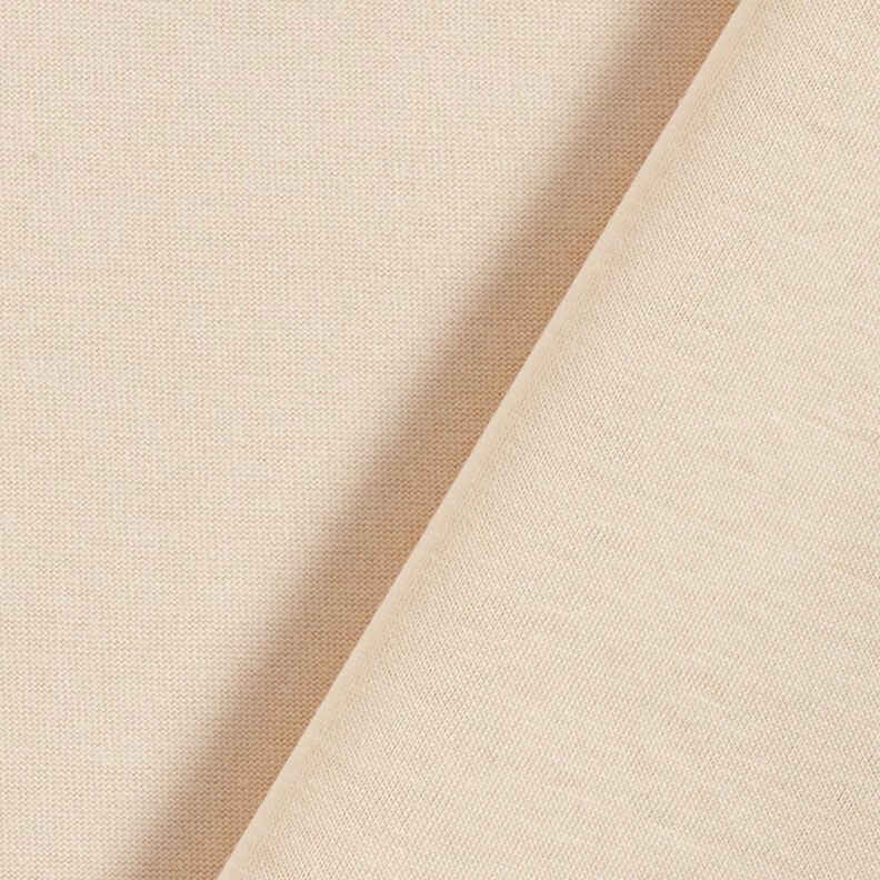 PUL jersey di cotone tinta unita – sabbia,  image number 3