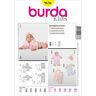 Completino baby: giacca /pantalone / tutina, Burda 9636,  thumbnail number 1
