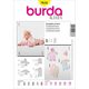 Completino baby: giacca /pantalone / tutina, Burda 9636,  thumbnail number 1