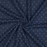 Tessuto misto cotone Denim Dobby – blu notte,  thumbnail number 3