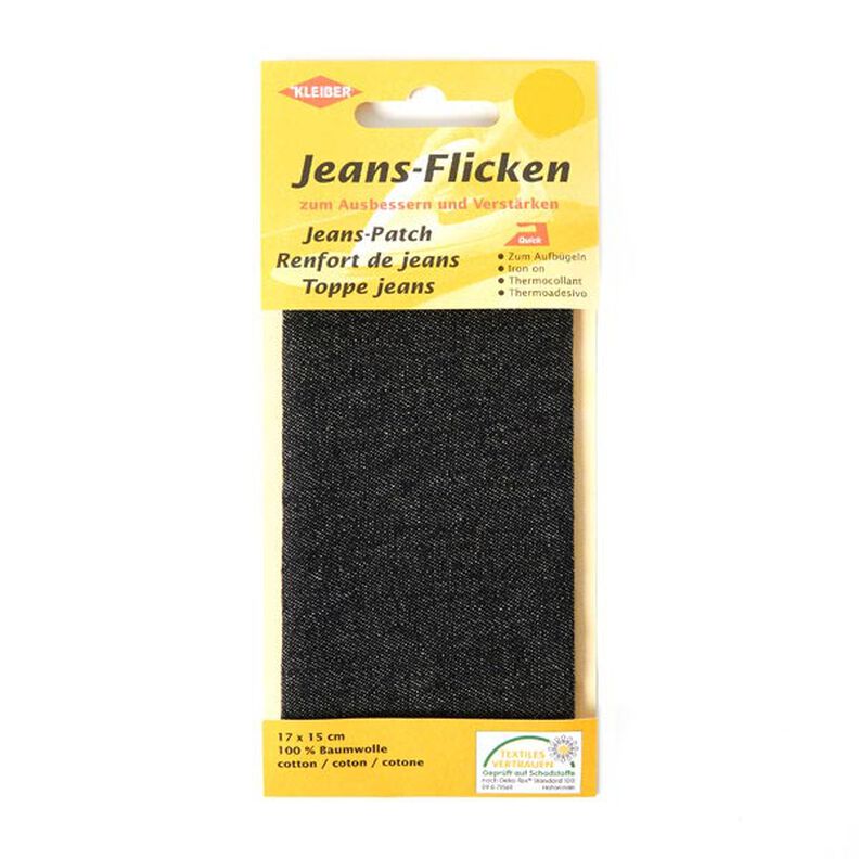 Toppa jeans – nero,  image number 1