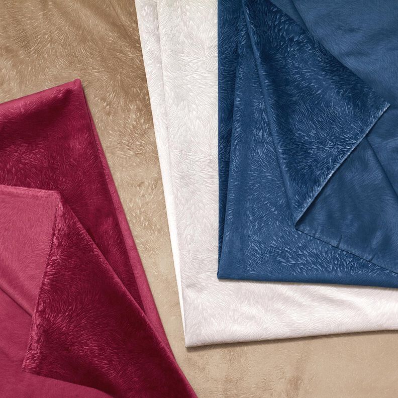 velluto arredo Rami astratti – grigio argento,  image number 5