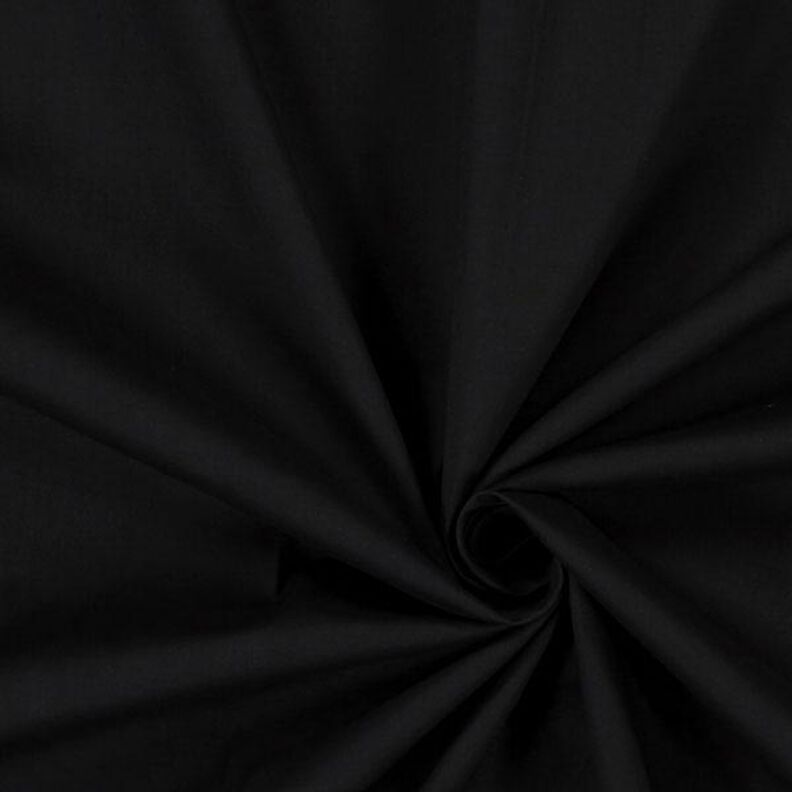 popeline stretch – nero,  image number 1