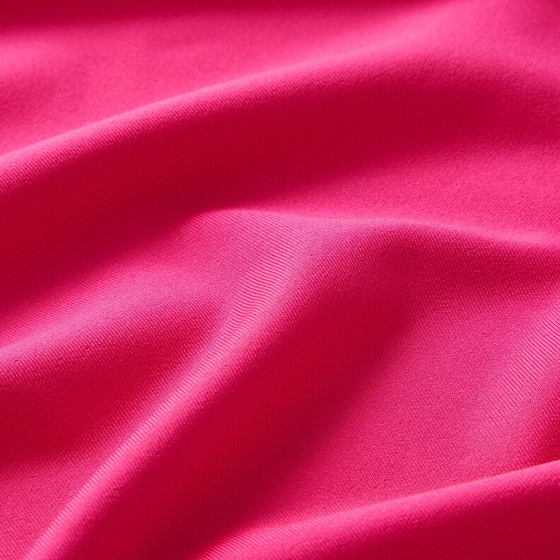 Maglia sportiva e funzionale in tinta unita – rosa fucsia acceso,  image number 3