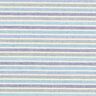 tessuto arredo mezzo panama Strisce multicolori riciclato – turchese chiaro,  thumbnail number 1