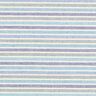 tessuto arredo mezzo panama Strisce multicolori riciclato – turchese chiaro,  thumbnail number 1