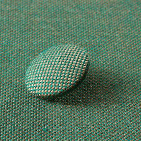 bottone rivestito - tessuto arredo da esterni Agora Panama - verde scuro, 
