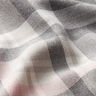 tessuto stretch per pantaloni Quadri scozzesi – grigio ardesia/rosé,  thumbnail number 2