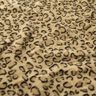 Pelliccia sintetica super morbida con stampa leopardata – oro anticato/nero,  thumbnail number 2
