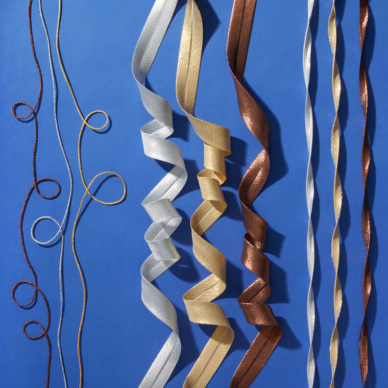 Nastro in sbieco Metallico [30 mm] – rame,  image number 4