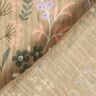 GOTS mussolina / tessuto doppio increspato Prato fiorito in primavera | Poppy Fabrics – beige scuro,  thumbnail number 4