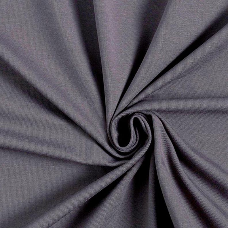 jersey di cotone medio tinta unita – nero-azzurro, image number 1