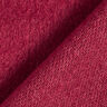 Tessuto per cappotto in maglia soffice tinta unita – rosso scuro,  thumbnail number 3