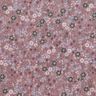 jersey di cotone Prato di fiori di bosco stampa digitale – rosa antico scuro,  thumbnail number 1