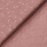 double face Pois – rosa antico scuro,  thumbnail number 4