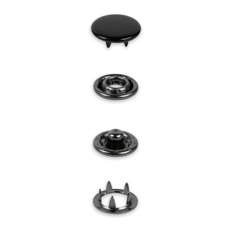 Bottoni automatici per jersey [12 mm] | Prym – nero,  image number 2