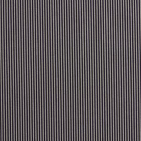 Tessuto per camicia a righe verticali – nero/grigio, 