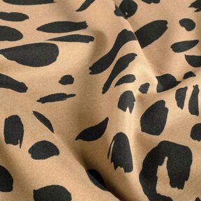 jersey romanit Stampa leopardata – moca/nero, 