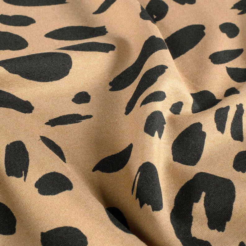 jersey romanit Stampa leopardata – moca/nero,  image number 2