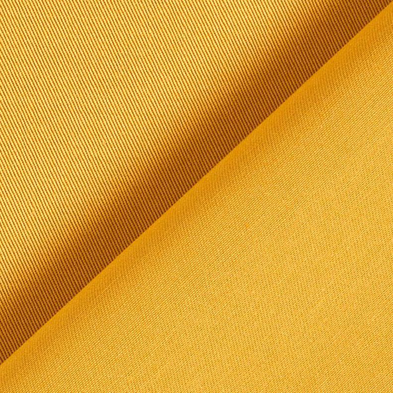 twill di cotone tinta unita – senape,  image number 3