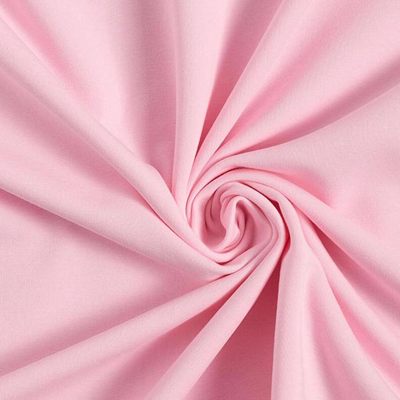 felpa di cotone leggera tinta unita – rosa,  image number 1
