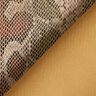 Finta pelle effetto serpente – beige/verde oliva scuro,  thumbnail number 4