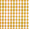 tessuto in cotone Quadro vichy 1 cm – senape/bianco,  thumbnail number 1