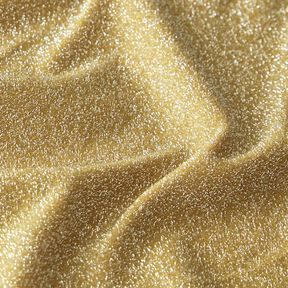 tessuto jersey fili glitter glamour – senape, 