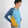 FRAU LILLE - maglia con maniche raglan e cuciture divisorie oblique, Studio Schnittreif | XS - XXL,  thumbnail number 3