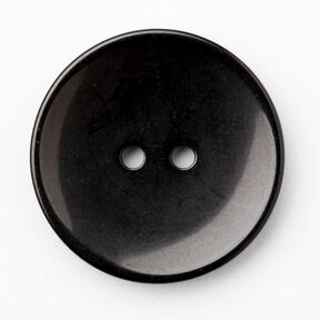 Bottone a 2 fori lucido [Ø 25 mm] – nero, 