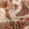 tessuto arredo mezzo panama Retro Paisley – beige,  thumbnail number 2
