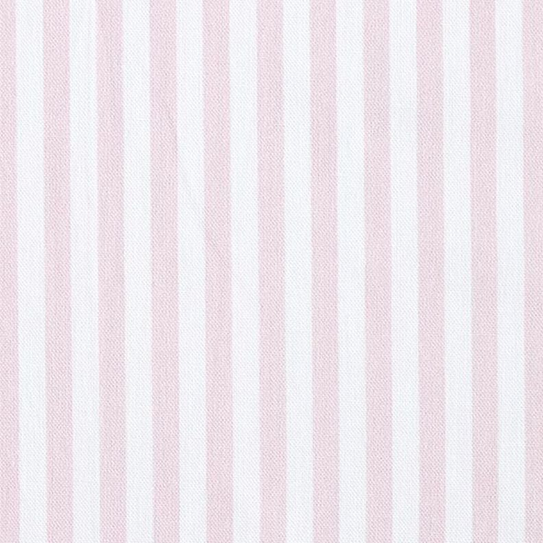 tessuto arredo mezzo panama righe longitudinali – rosé/bianco,  image number 1