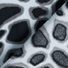tessuto in viscosa, motivo leopardato – azzurro/nero,  thumbnail number 4