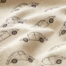 tessuto arredo mezzo panama, mini maggiolino VW – naturale/nero,  thumbnail number 2