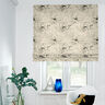 tessuto arredo mezzo panama Fiori disegnati – anemone/nero,  thumbnail number 7