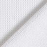 tessuto in spugna/piqué nido d’ape tinta unita – bianco,  thumbnail number 5