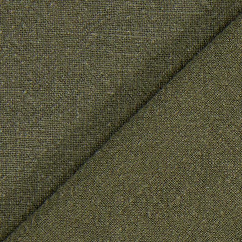 tessuto in lino – prelavato – verde oliva scuro,  image number 3