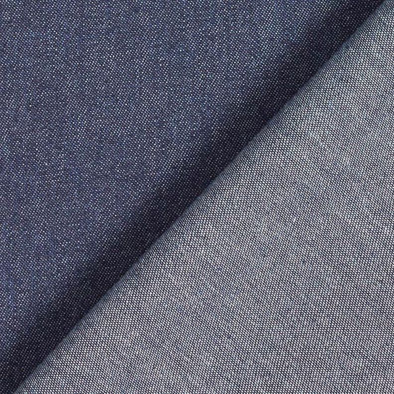 chambray di cotone, effetto jeans – blu notte,  image number 3