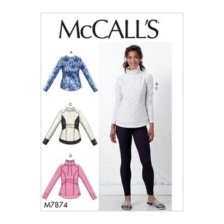 top leggings, McCalls 7874 | 42 - 50, 