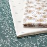 popeline di cotone tralci e foglie – abete blu,  thumbnail number 5