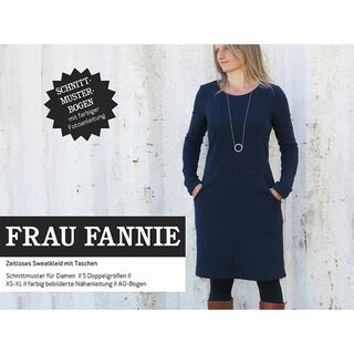 FRAU FANNIE - abito felpa versatile, Studio Schnittreif  | XS -  XL, 