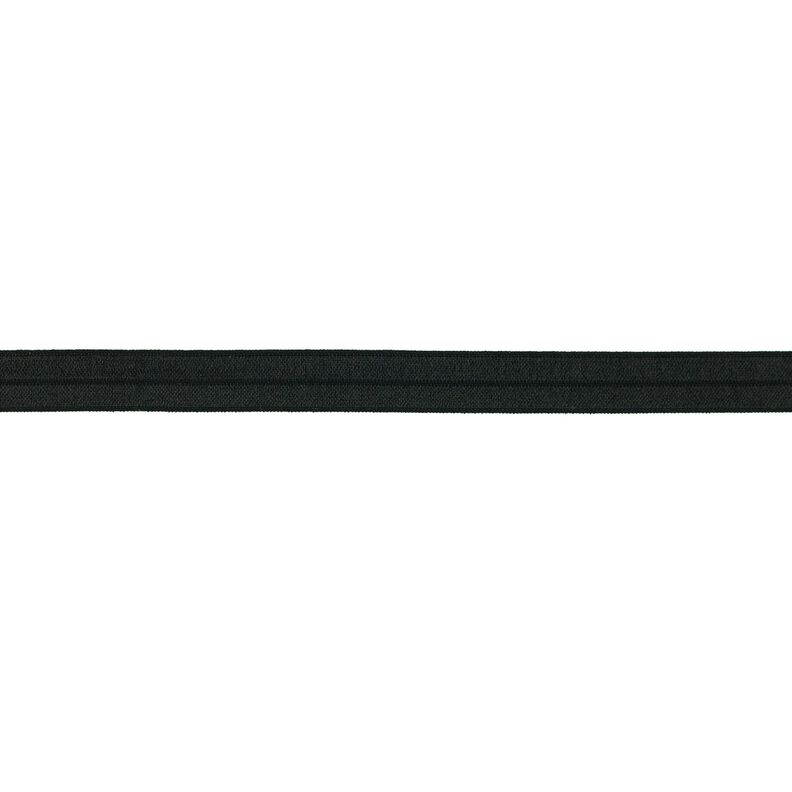 Fettuccia elastica  lucido [15 mm] – nero,  image number 1