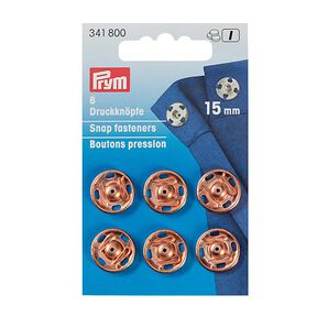 bottone automatico da cucire [Ø 15 mm x 6 pezzo/i] - oro rosa | Prym, 