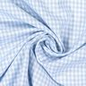 tessuto in cotone Quadro vichy 0,2 cm – blu jeans chiaro/bianco,  thumbnail number 2