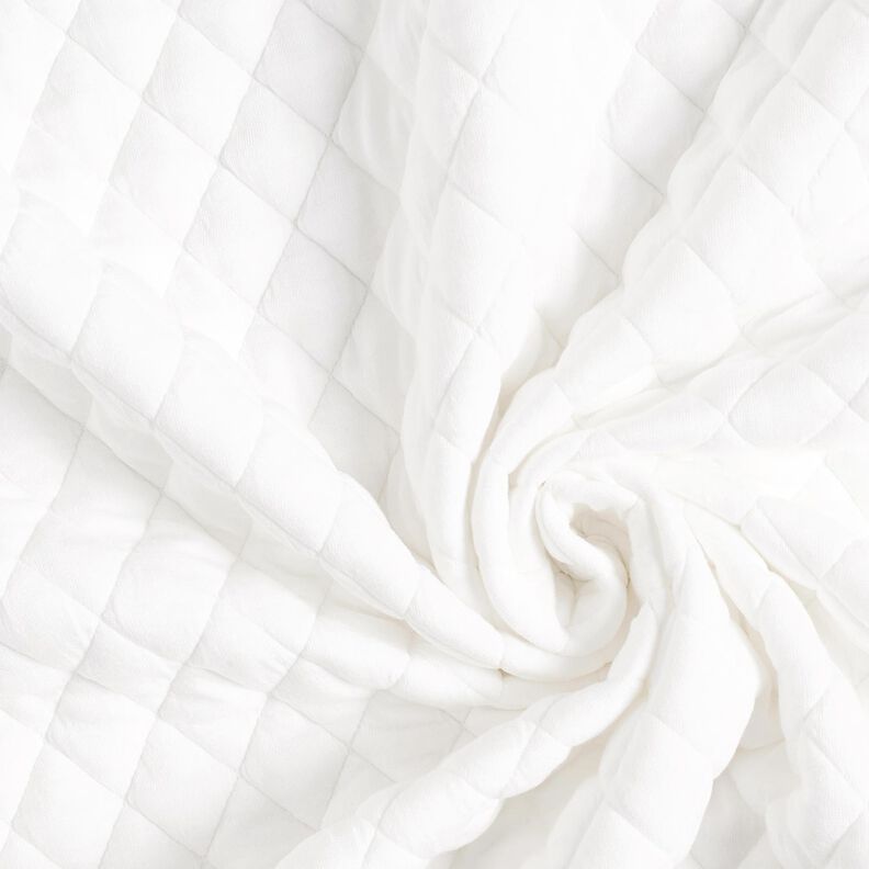 Jersey trapuntato a rombi – bianco, image number 3