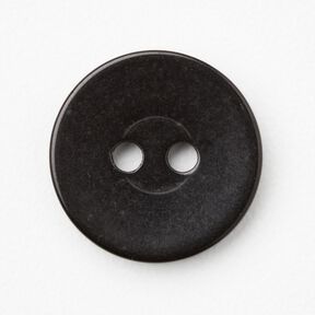 Bottone a 2 fori lucido [Ø 15 mm] – nero, 