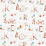 tessuto in cotone popeline Festa dell’alfabeto – bianco,  thumbnail number 1