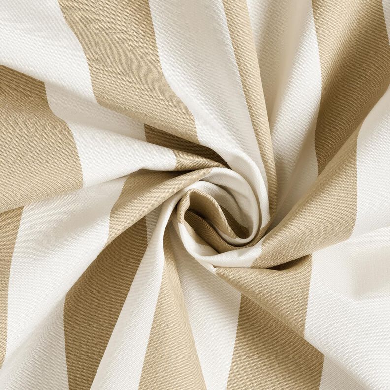 tessuti da esterni tessuti canvas Rigato – beige scuro/avorio,  image number 3